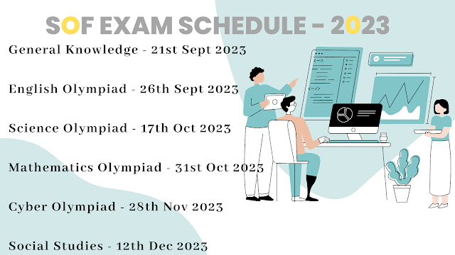 SoF Exam Schedule 2023