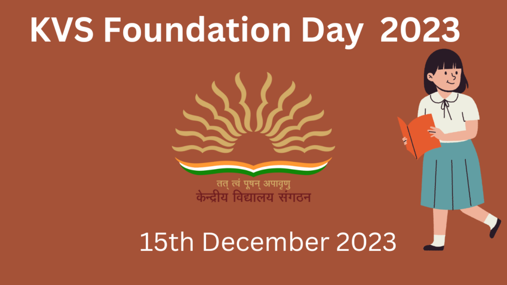 KVS foundation day 2023