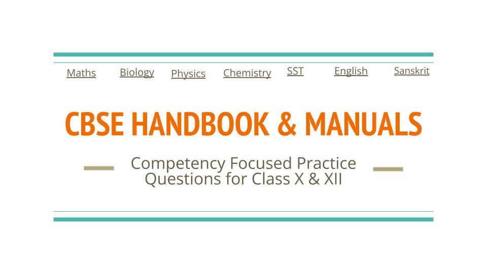 CBSE Handbooks & Manuals